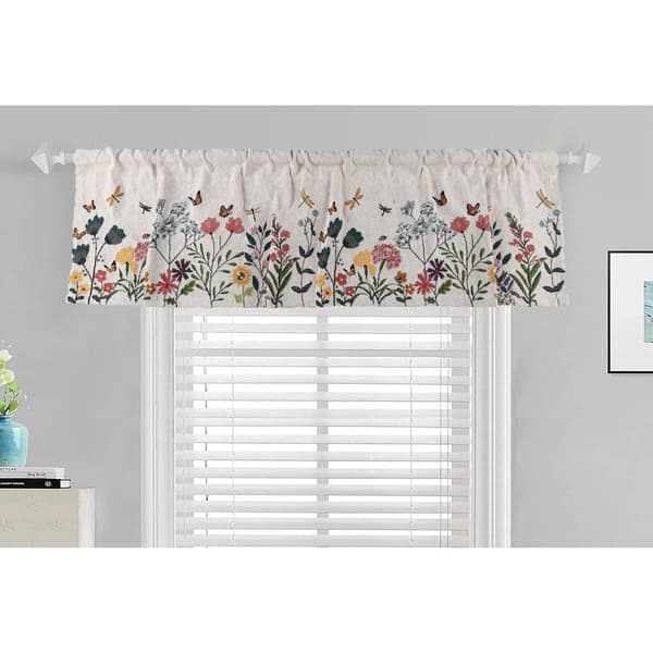 Spring Meadow Tapestry Valance - 54x15 - image 