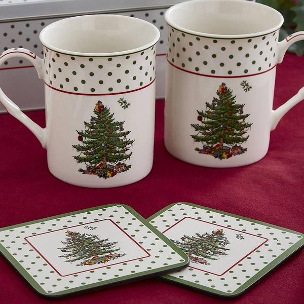 Portmeirion Polka Dot 5pc. Mug Set - image 