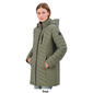 Womens Nautica 3/4 Stretch Puffer Walker w/Chest Zip - image 2