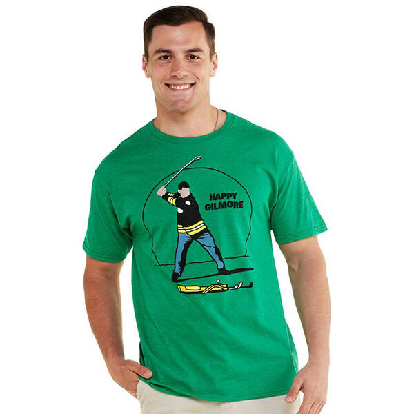 Young Mens Happy Gilmore Short Sleeve Graphic Tee - image 