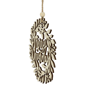 Northlight 8in. Natural "Merry Christmas" Wooden Wreath Ornament - image 5
