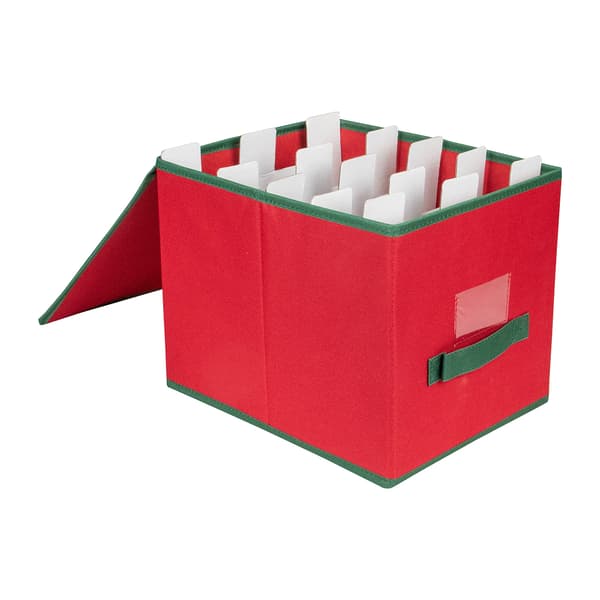 Northlight Seasonal Christmas Ornament Storage Box