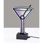 Simplee Adesso Infinity Neon Martini Glass Table/Wall Lamp - image 4