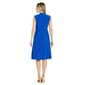 Womens R&M Richards Sleeveless Ruched Waist A-Line Dress - image 2