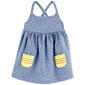 Baby Girl &#40;NB-24M&#41; Carters&#40;R&#41; Polka Dot Bee Pockets Dress Set - image 1