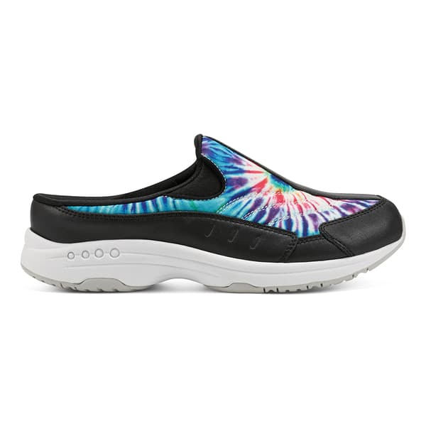Womens Easy Spirit Traveltime Leather Tie Dye Clogs