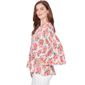 Petite Ruby Rd. Renaissance Romance Bell Sleeve Floral Blouse - image 3