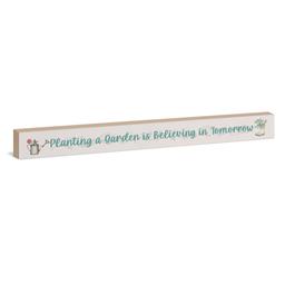 Planting a Garden Sign