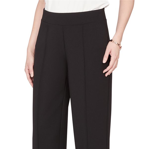 Womens Emaline Dusted Petals Pull On Wide Leg Dress Pants