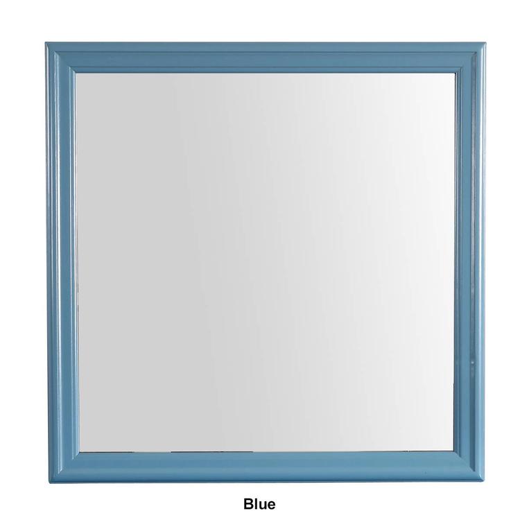Passion Furniture Classic Square Dresser Mirror - 38x38