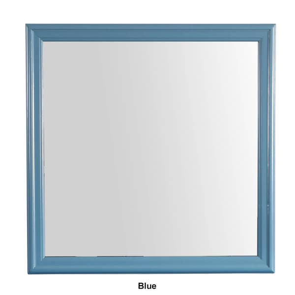 Passion Furniture Classic Square Dresser Mirror - 38x38