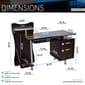Techni Mobili Stylish Computer Desk w/ Storage - image 9