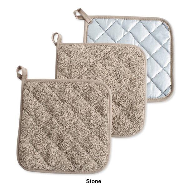 DII® Terry Pot Holders - Set of 3