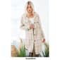 Womens Jade & Ivory Long Plaid Shacket - image 5