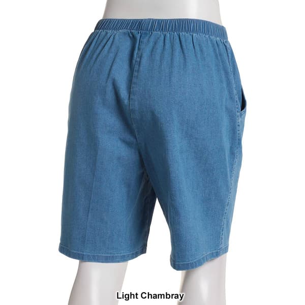 Plus Size Components Denim Shorts