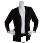 Petites 89th &amp; Madison Geometric Ribbed Open Front Cardigan - image 4