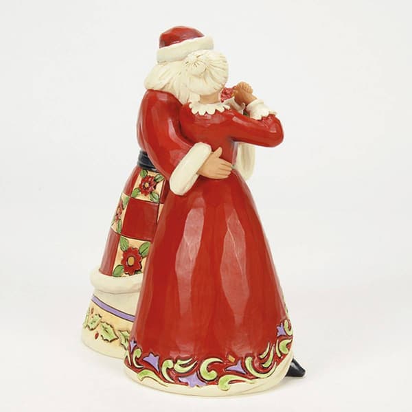 Jim Shore Santa and Mrs. Claus Christmas Figurine