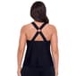 Plus Size American Beach Jungle Parade Tankini Swim Top - image 2