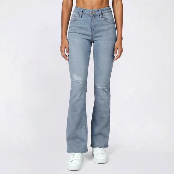 Juniors YMI(R) Mid Rise Bootcut Jeans - image 