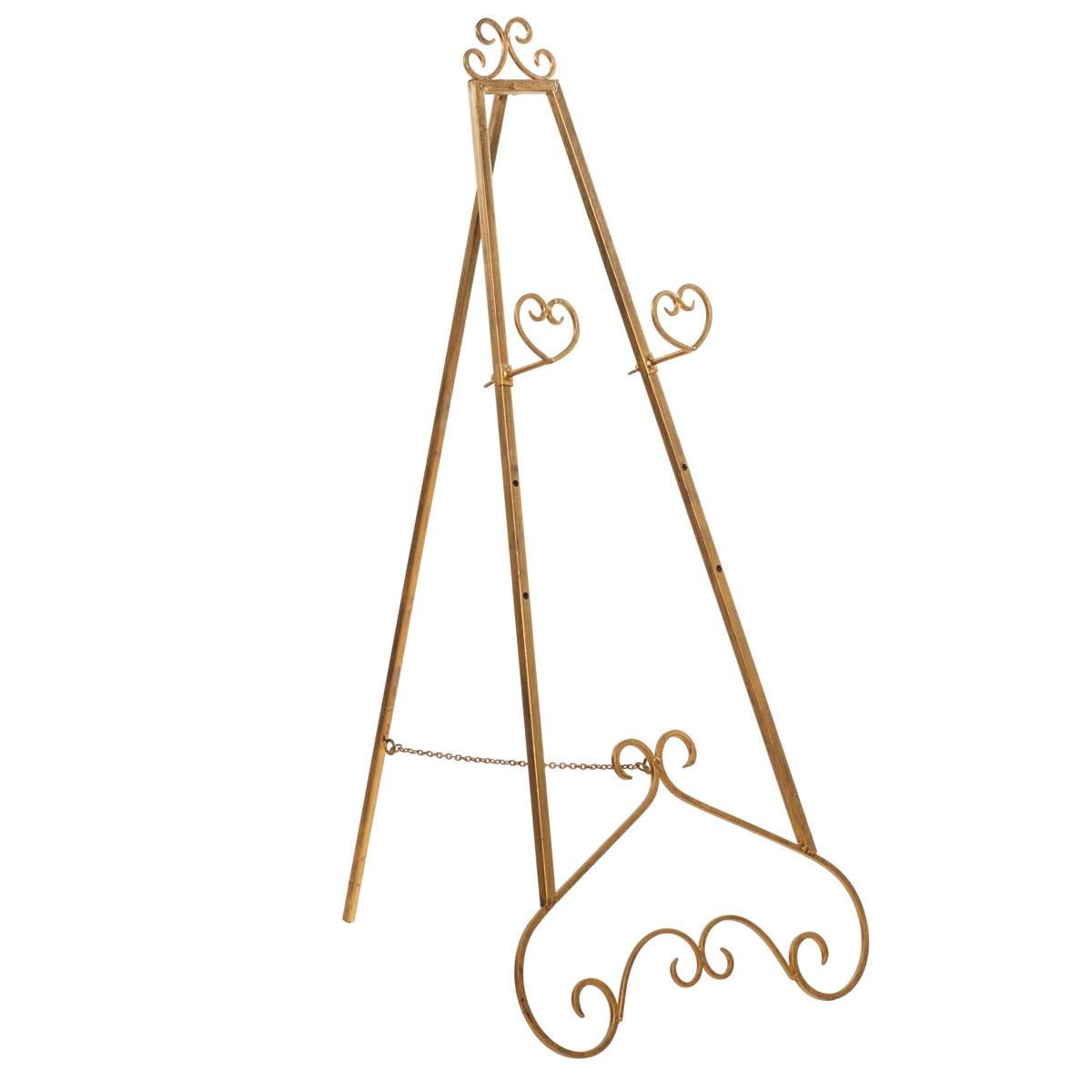 9th & Pike® Gold Metal Traditional Easel