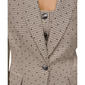 Womens DKNY Long Sleeve Embellished Houndstooth Blazer - image 5