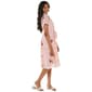 Womens Figueroa & Flower Short Sleeve Tier Floral A-Line Dress - image 4