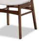 Baxton Studio Paras Light Grey/Walnut Brown Wood 5pc. Dining Set - image 6