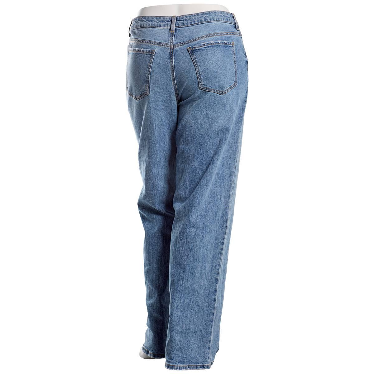 Juniors Celebrity Pink Slouchy Wide Leg Jeans