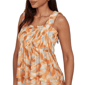 Womens Skye’s the Limit Summer Spice Sleeveless Smocked Blouse - image 5