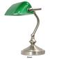 Simple Designs Traditional Mini Banker''s Lamp w/Glass Shade - image 7