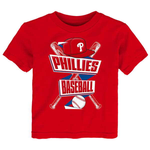 Toddler Boy MLB Philadelphia Phillies Bat Boy Tee - image 