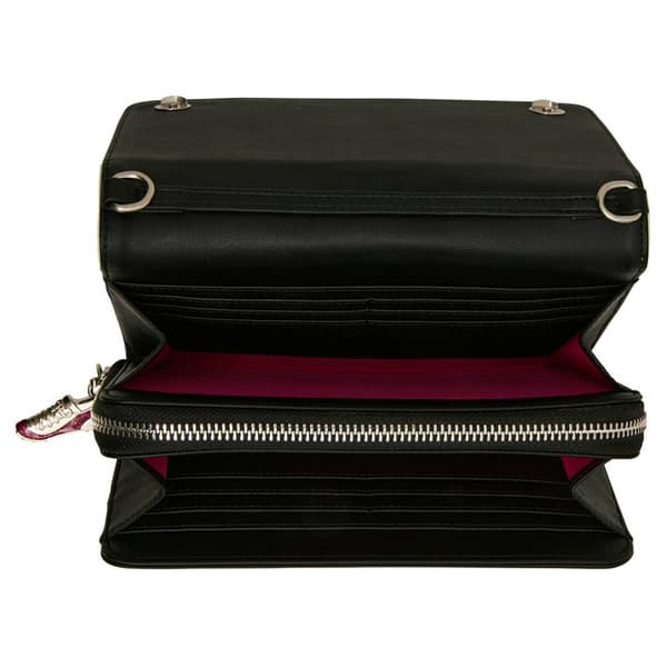 Betsey Johnson Kickin It Crossbody Wallet