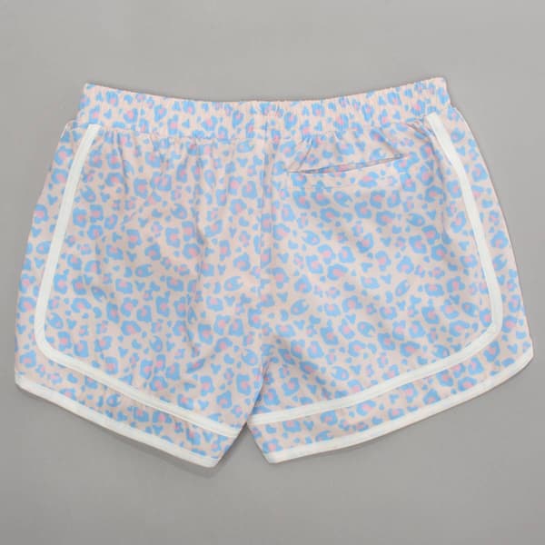 Girls (7-16) Champion® Varsity Leopard Woven Shorts