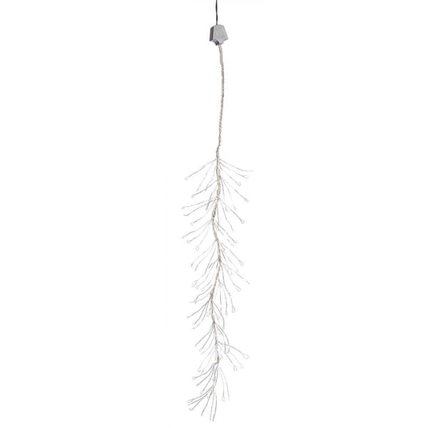 Vickerman 144ct. White LED Mini Snow Branch Christmas Lights - image 