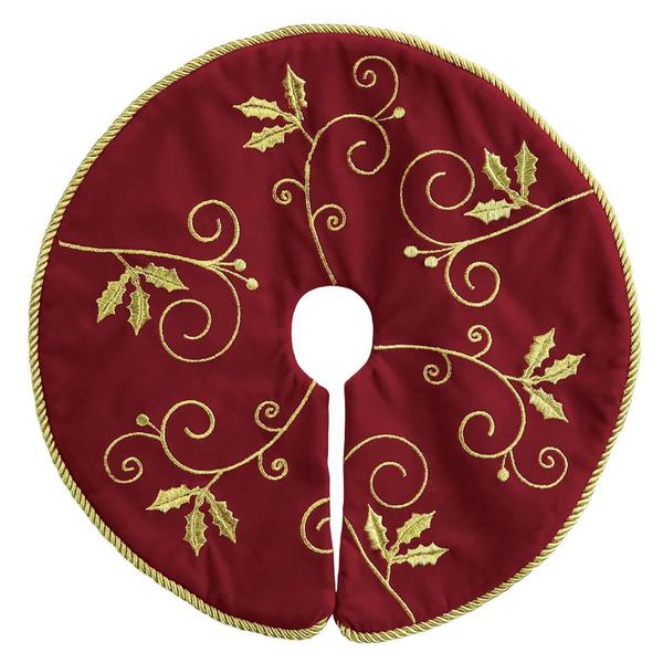 Old World Christmas Mini Ornate Tree Skirt - image 