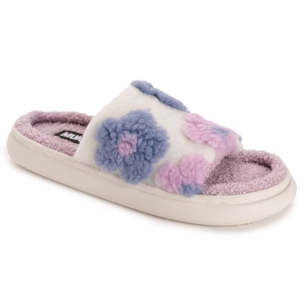 Womens MUK LUKS® Marsai Flower Slide Slippers