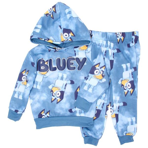 Toddler Boy Bluey Hoodie & Joggers Set - image 