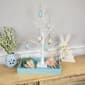 Northlight Seasonal Blue Easter Egg Ornaments - Set of 6 - image 2