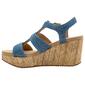 Womens Volatile Cremini Strappy Wedge Sandals - image 7