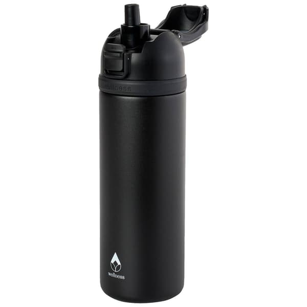 Wellness 24oz. Double Wall Insulated Revive Bottle - Onyx - image 