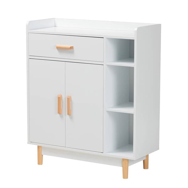Baxton Studio Russell Two-Tone Wood 2-Door Sideboard - image 
