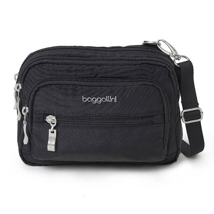 Baggallini Legacy Triple Zip Convertible Crossbody
