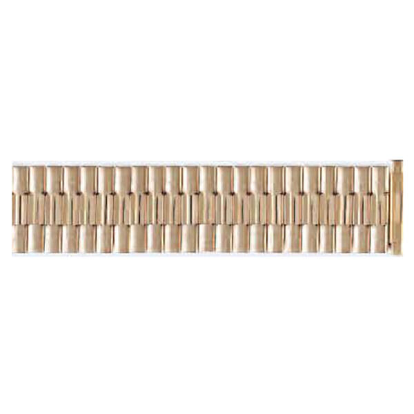 Unisex Watchbands 2 Go Stainless Steel Gold-Tone Watchband - image 