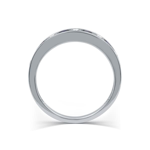 Nova Star® 1/5ctw. Lab Grown Diamond & Blue Sapphire Band Ring