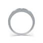Nova Star® 1/5ctw. Lab Grown Diamond & Blue Sapphire Band Ring - image 3