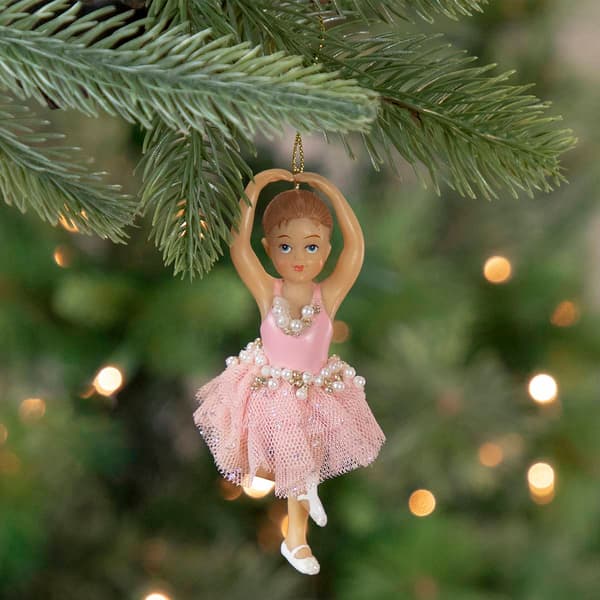 Northlight Seasonal 4.25in. Ballerina Girl Christmas Ornament