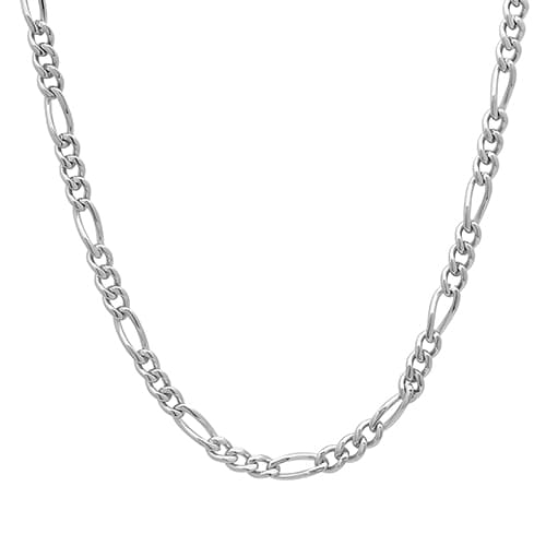 Mens Gentlemens Classics&#40;tm&#41; 24in. Figaro Chain Necklace