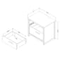 South Shore Lensky 2-Drawer Urban Nightstand - image 6