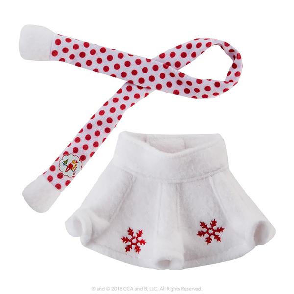 The Elf on the Shelf® CC Snowflake Skirt & Scarf