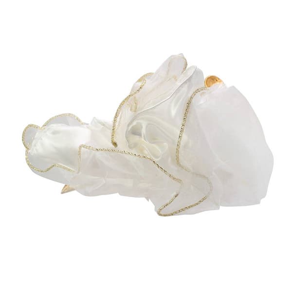 Kurt Adler 12in. Ivory & Gold Angel Ornament